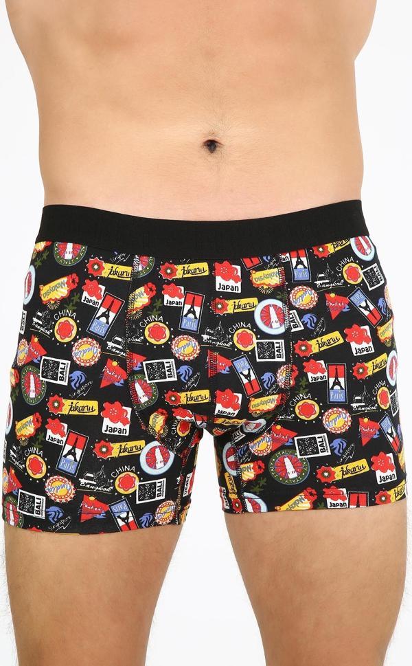 Five Pocket Fpb8001 Desenli Erkek Boxer - Image 1