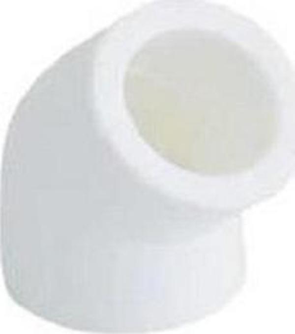 Kalde Pp 45 Derece Dirsek 25  Beyaz - Image 1