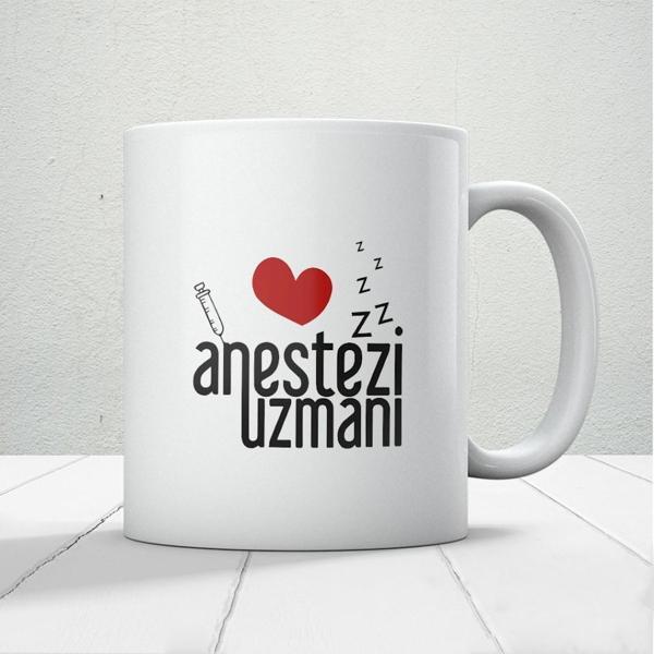 Anestezi Uzmanı Baskılı Kupa Bardak - Image 1
