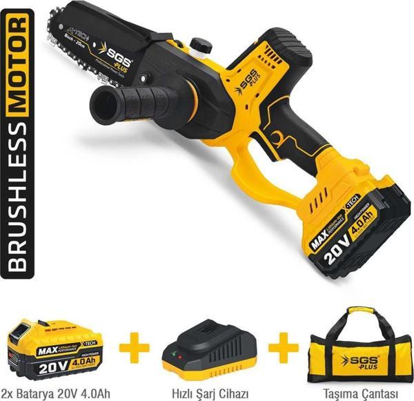 Sgs 5310 Zincirli Kömürsüz Ağaç Budama Testeresi 20 Volt - Image 1