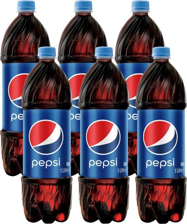 Pepsi Kola 1 lt x 6 Adet - Image 1