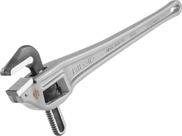 Rıdgıd 31130 Ağır Tip 3'' 600mm 90° Alüminyum Sondaj Boru Anahtarı - Image 1