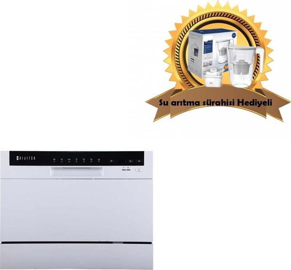 Dijitsu Dsb 7001 Kompakt Bulaşık Makinesi , Tezgah Üstü Bulaşık makinesi ( Sürahi Hediyeli) - Image 1