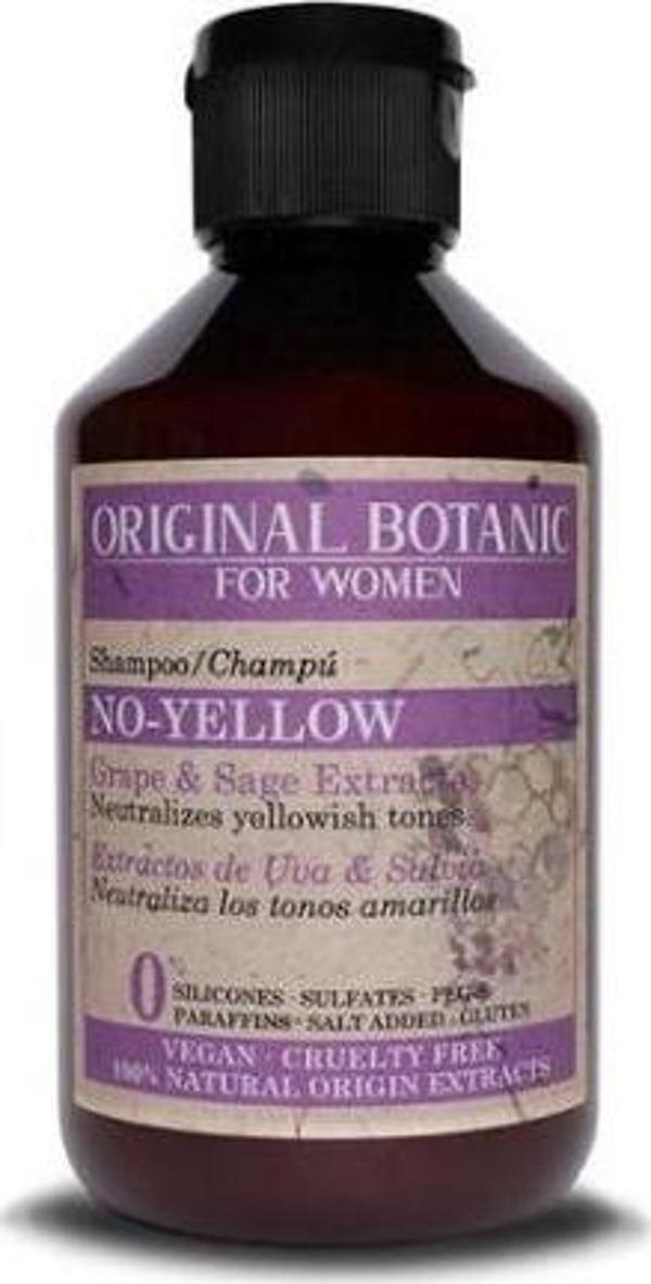 Original Botanic Sarı Saçlar İçin Vegan Mor Şampuan Kadın 250 ml - Image 1