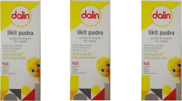 Dalin Likit Pudra 3 x 100 ml - Image 1