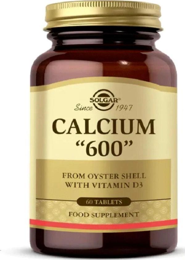 Calcium 600 Mg Oyster 60 Tablet (kalsiyum) Skt:07-2025 - Image 1