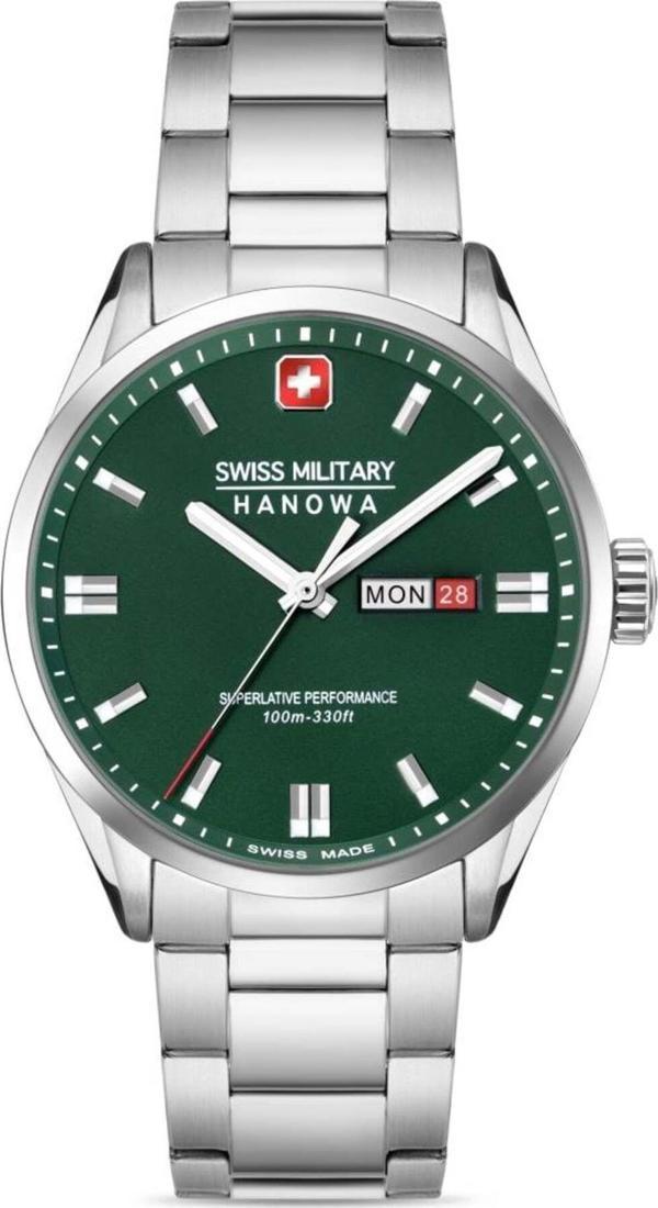 Swiss Military Çelik Kasa & Kordon Kararma Renk Atma Yapmaz Erkek Kol Saati SMWGH0001603 - Image 1