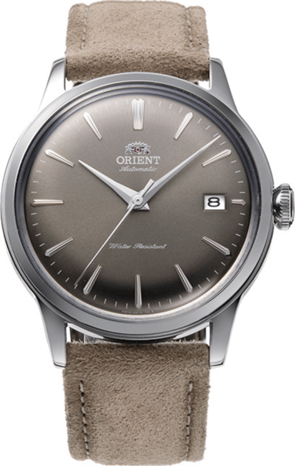 Orient RA-AC0M13N30B Limited Edition Kurmalı Otomatik Deri Kahverengi Gri Kadran 38 mm Erkek Kol Saati - Image 1