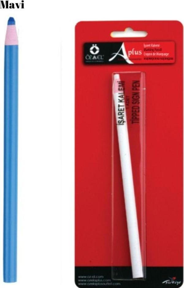 Öz-El Mavi Terzi İpli Kumaş İşaretleme Kalemi  17 Cm 900 213 - Image 1