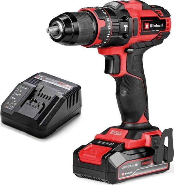 Einhell Te-Cd 18/44 Li-I (1X2,5AH), Akülü Darbeli Vidalama - Image 1