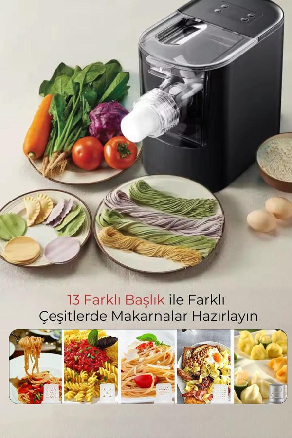 Pratik Otomatik Makarna ve Erişte Yapma Makinesi - Image 1