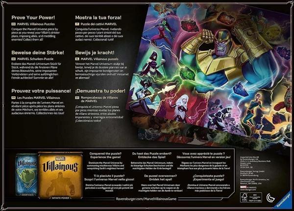 Ravensburger Marvel Villainous Hela 1000 Parca Puzzle 69030 - Image 1