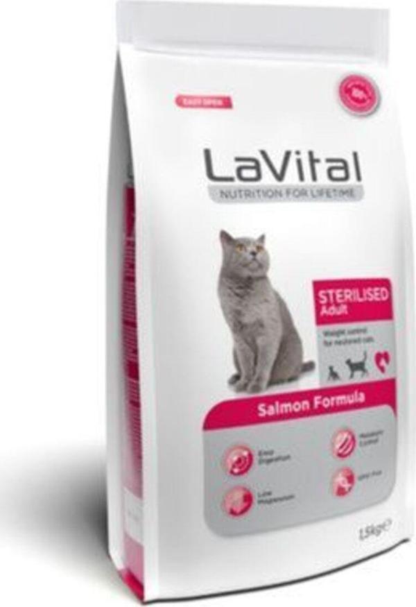 Somonlu Premium Kısır Kedi Maması 1.5 Kg 2'li Paket - Image 1