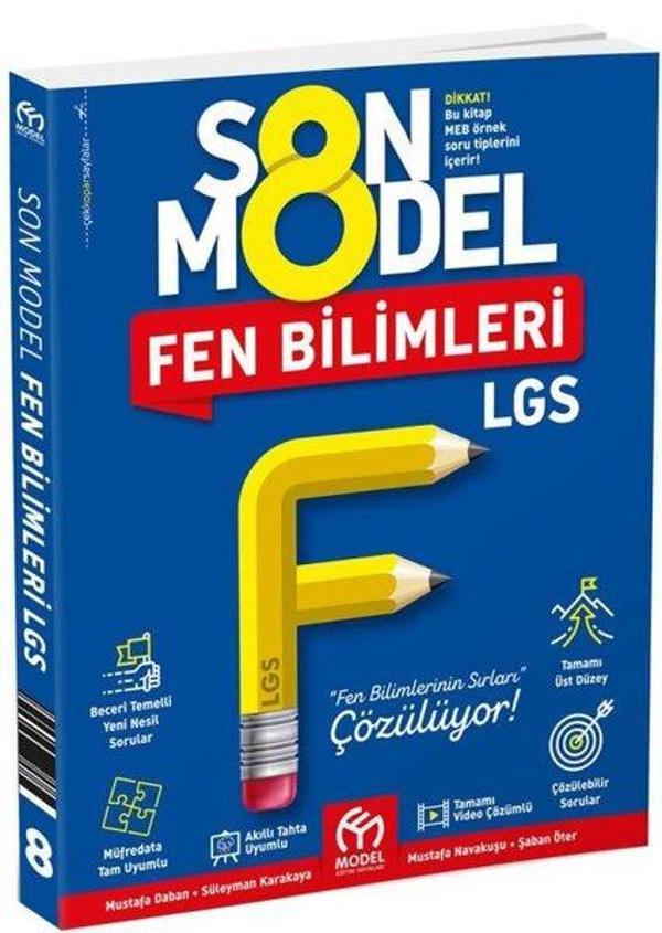8. Sınıf Son Model Fen Bilimleri Soru Bankası - Model Eğitim Yayınları - Image 1