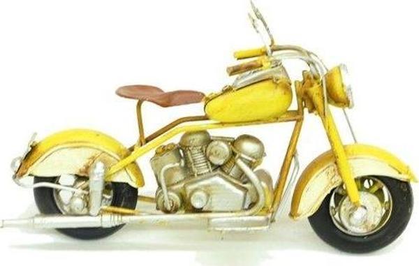 WB-Horse Metal Motosiklet 1710D-065 Sarı - Image 1