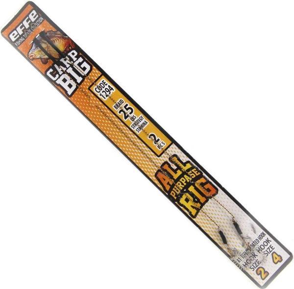 Effe Boili Carp Big İğneli Hazır Takım 2P Size:2-4 - Image 1