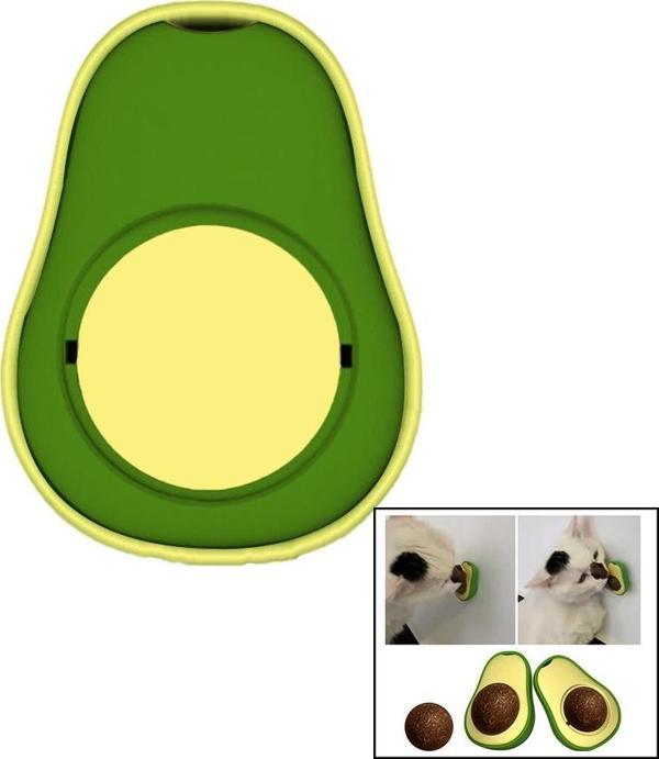 AVOCADO KEDİ NANESİ AVOKADO YAPIŞKANLI PLASTİK KUTULU PET SHOP-Findit - Image 1