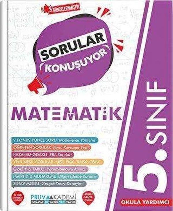 5. Sınıf Matematik Sorular Konuşuyor - Pruva Akademi - Image 1