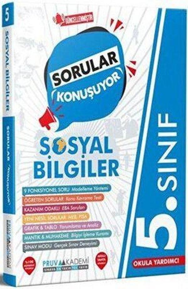5. Sınıf Sosyal Bilgileri Sorular Konuşuyor - Pruva Akademi - Image 1