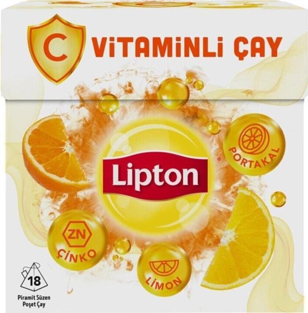Lipton C Vitaminli Çay 18 li 2 G 1 Paket - Image 1