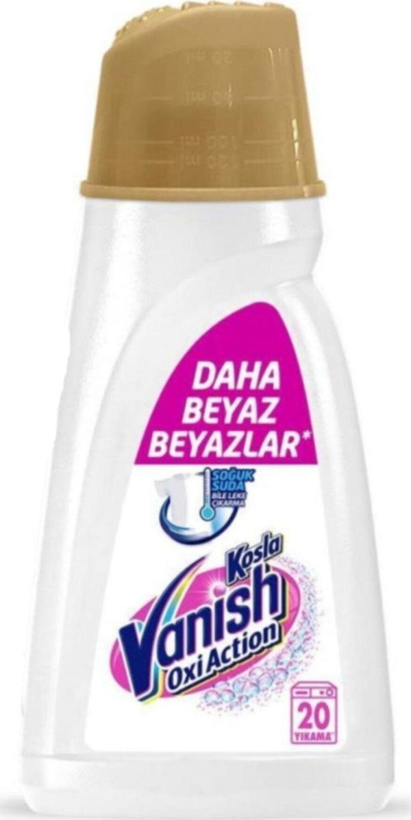 Vanish Kosla Oxi Action Gold Beyazlar İçin Sıvı Leke Çıkarıcı 1 L - Image 1