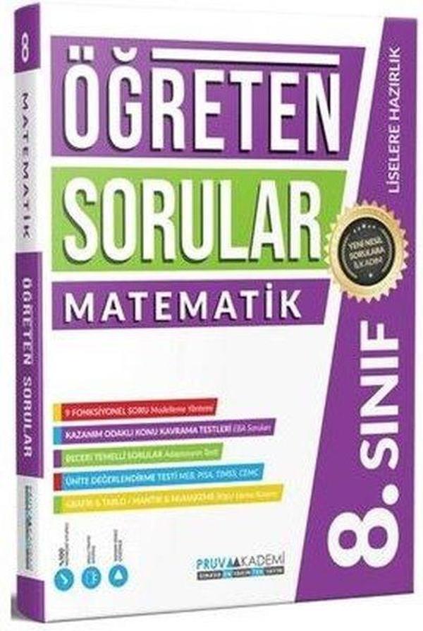 8. Sınıf Matematik Öğreten Sorular - Pruva Akademi - Image 1
