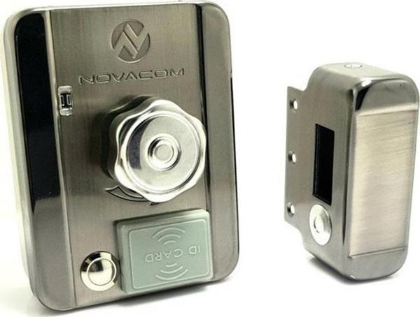 Ayt Novacom AKL-02S Akıllı Kapı Kilidi + Karşılığı Sensörlü Kart Çip Geçişli Kapı Kilit - Image 1