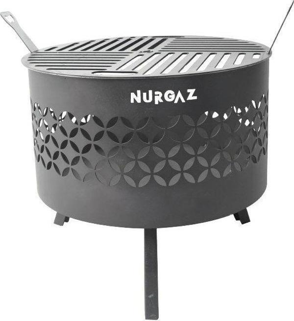 NURGAZ YILDIZ GEYİK ŞÖMİNE IZGARASI - Image 1