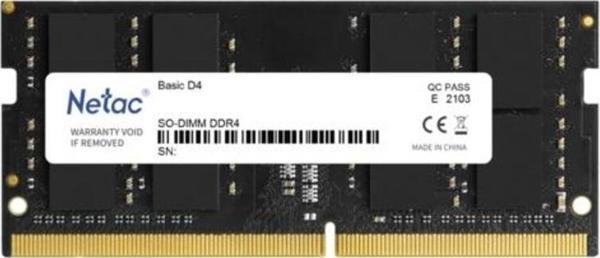 Netac Basic 16GB 3200MHz DDR4 NTBSD4N32SP-16 - Image 1