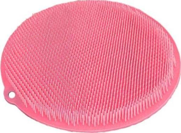 Yuvarlak Vantuzlu Banyo Sırt Kese Matı 26 cm - Image 1