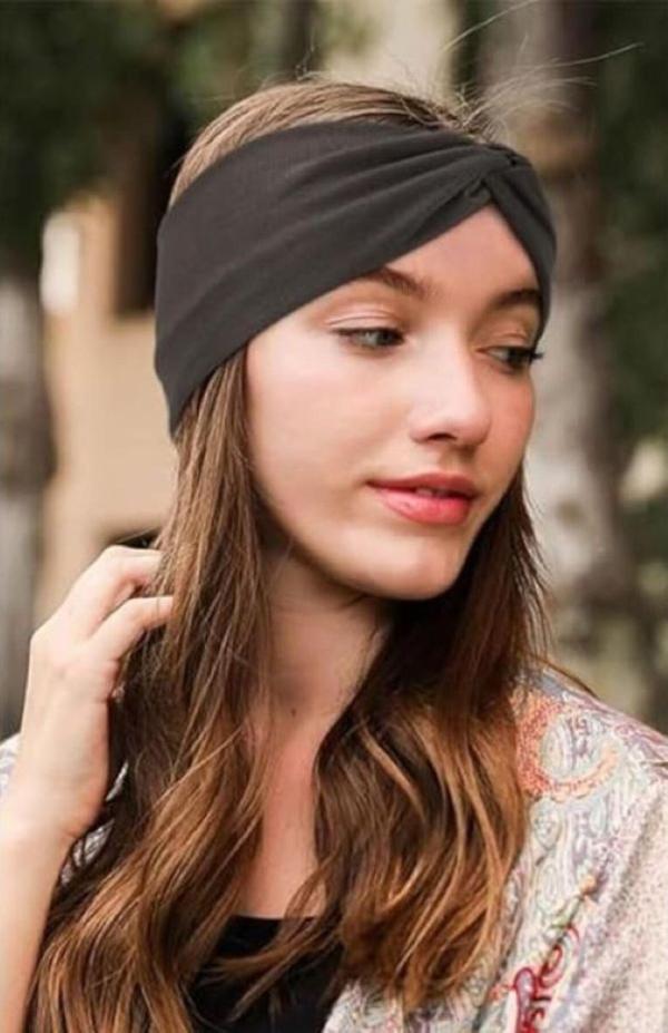 Saç Bandı Çapraz Model Çok Fonksiyonlu Koruyucu Pamuklu Esnek Terletmez - Image 1