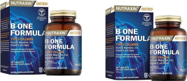 Nutraxin B-One Formula 90 Tablet 2 Adet - Image 1