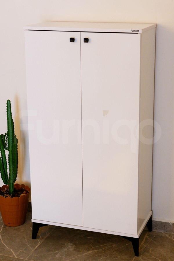Furniqo CD-1 Erzak Dolabı, Kiler Dolabı, Mutfak Çok Amaçlı Dolap, 4 Bölmeli Dolap - Image 1