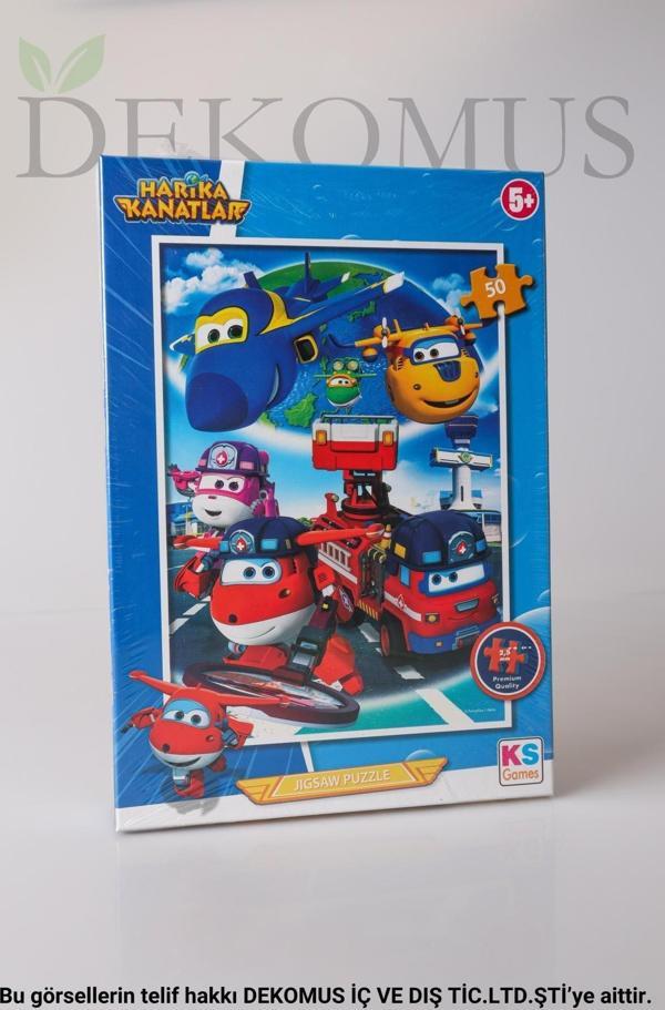 DEKOMUS İLE HIZLI KANATLAR 50 PARÇA PUZZLE  - Image 1