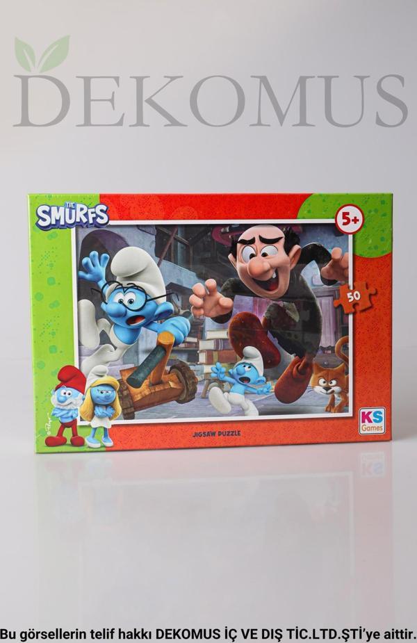 DEKOMUS İLE ŞİRİNLER 50 PARÇA PUZZLE  - Image 1