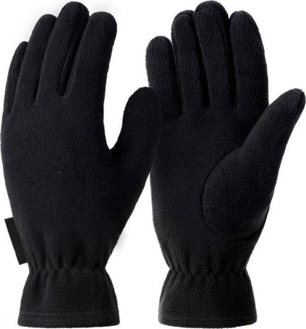 Oil Company Siyah Polar Unisex Eldiven Trend - Image 1
