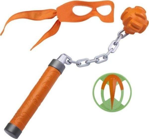 Mythos TMNT Maske ve Aksesuar Seti - Michalengelo - Image 1