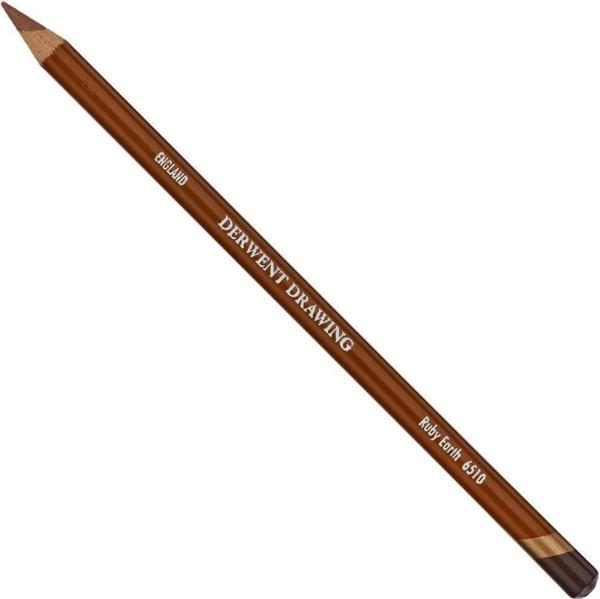 DERWENT RENKLİ ÇİZİM KALEMİ DRAWİNG PENCIL RUBY EARTH (6510) - Image 1