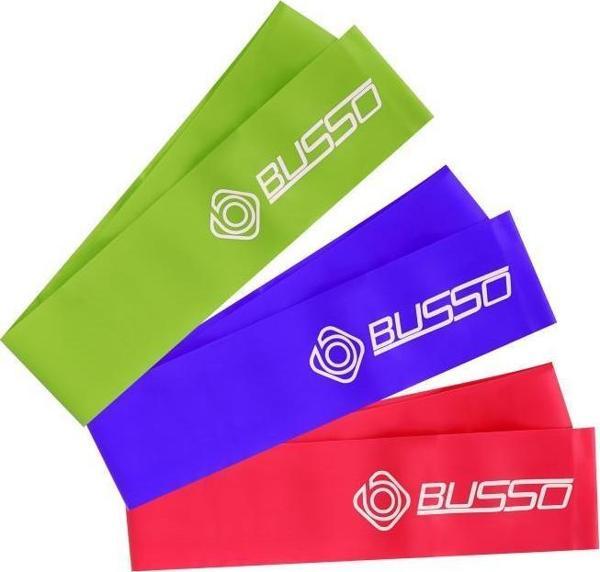 Busso BS-174 PİLATES BANT SETİ 120*7,5*0,35/0,45/0,55MM - Image 1