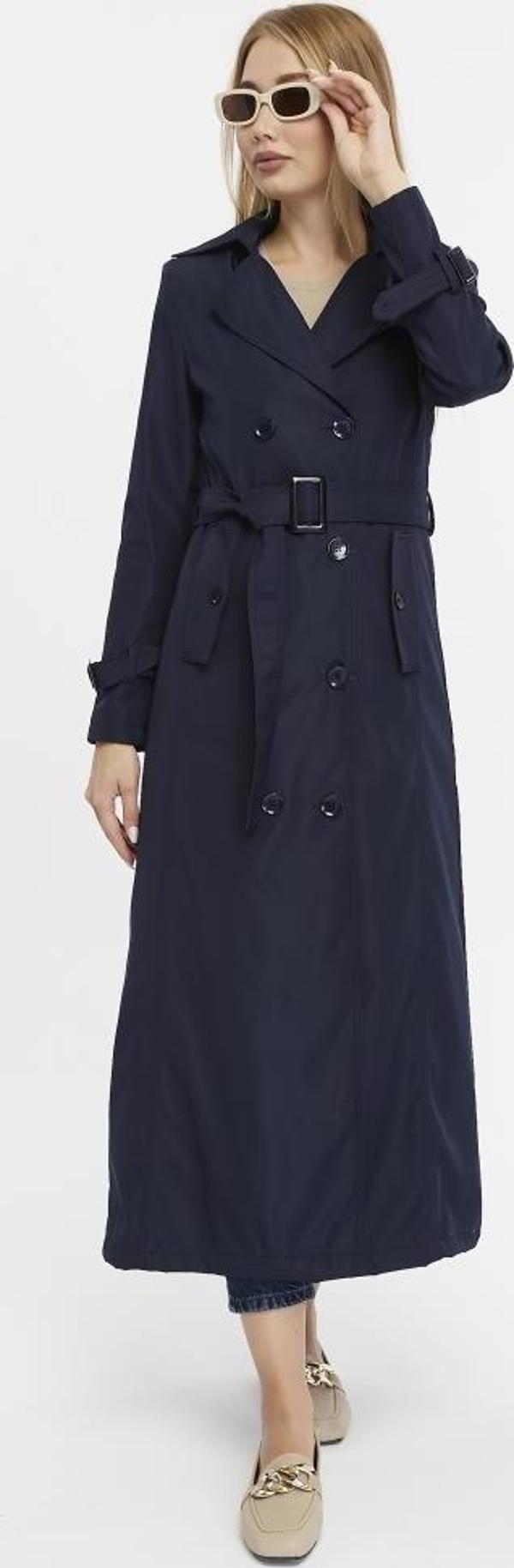 Mevsimlik Uzun Boy Kadın Trençkot - Image 1