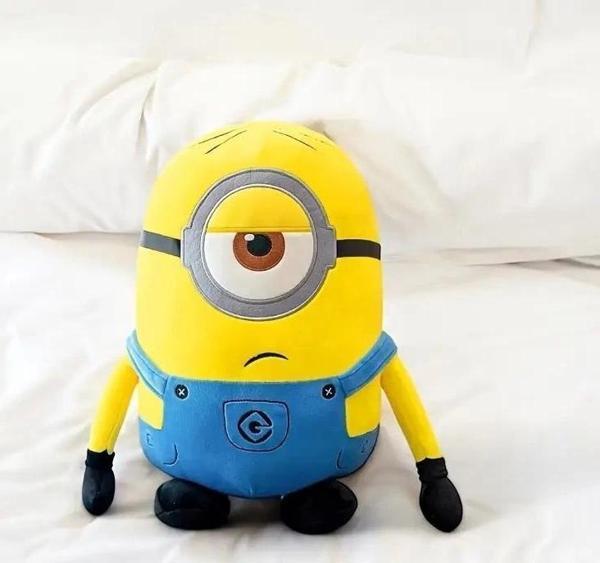Minyonlar Stuart 40 Cm Büyük Peluş Oyuncak Minions Plush Hediyelik Oyuncak - Image 1