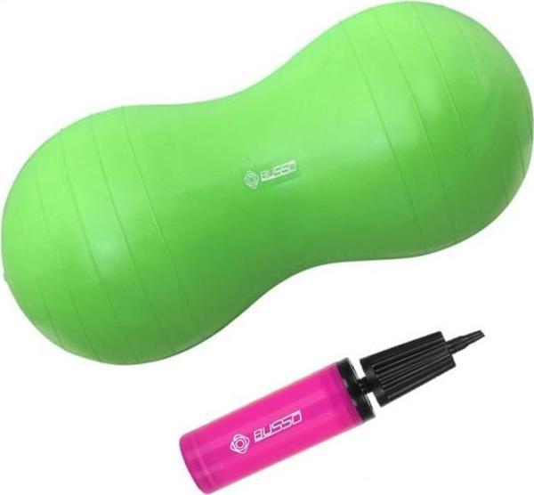 Busso PEA-45 FISTIK PİLATES TOPU POMPALI 90X45 YEŞİL - Image 1