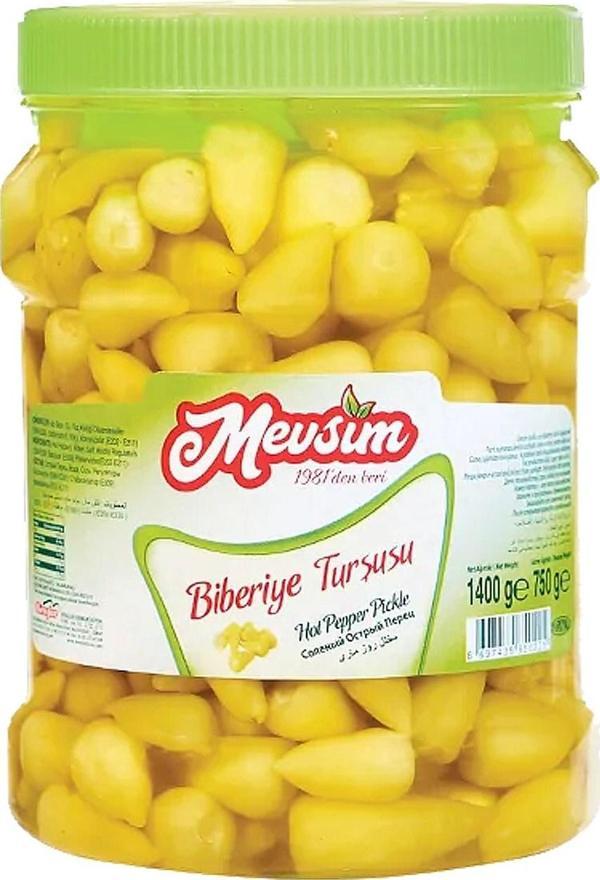 Mevsim Tombul Biberiye Turşusu 1400 gr Pet - Image 1
