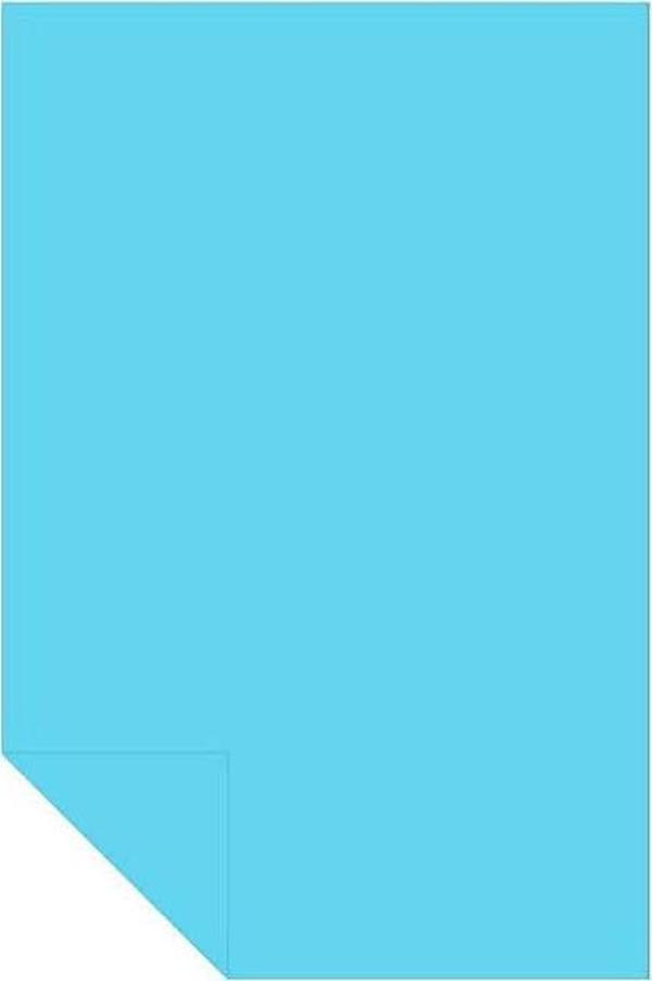 Alex Schoeller Fon Kartonu 160 Gram 35X50 Cm 08 Havai Mavi (100 Lü Paket) - Image 1