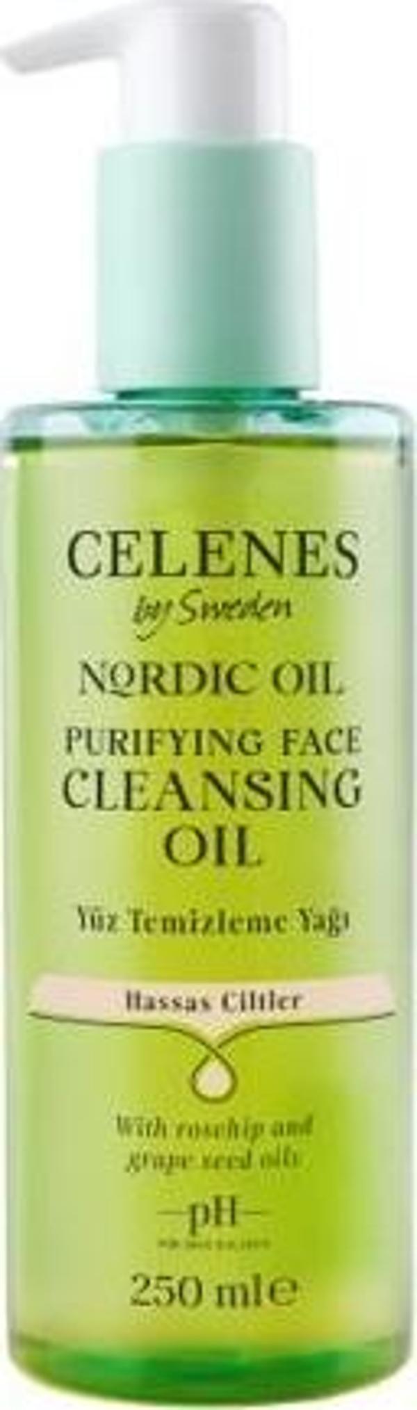 Nordic Oil Arındırıcı Yüz Temizleme Yağı Hassas Ciltler - Image 1