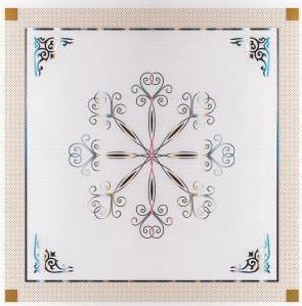 60x60 Pvc Elit Desen Asma Tavan Paneli 1Paket 20Ad 7.2m2 - Image 1