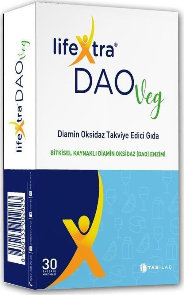 LifExtra DOAVeg (Diaminooksidaz) 30 Enterik Tablet - Image 1