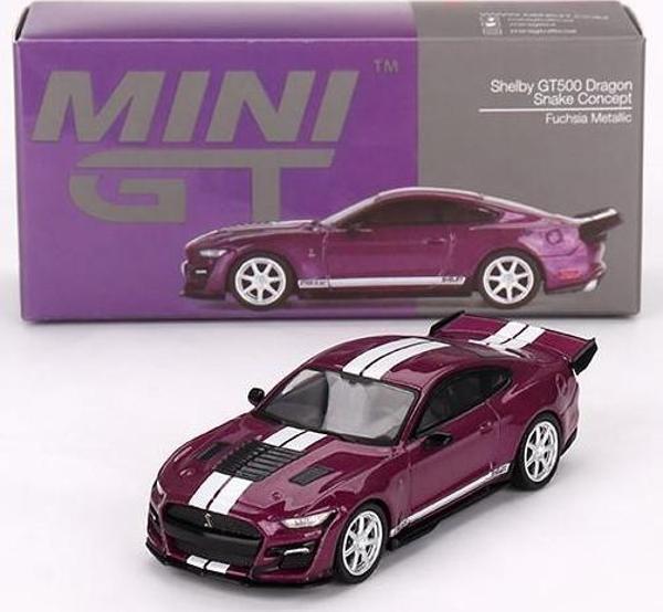 Mini GT 696 Shelby GT500 Dragon Snake Concept Fuchsia Metallic - Image 1