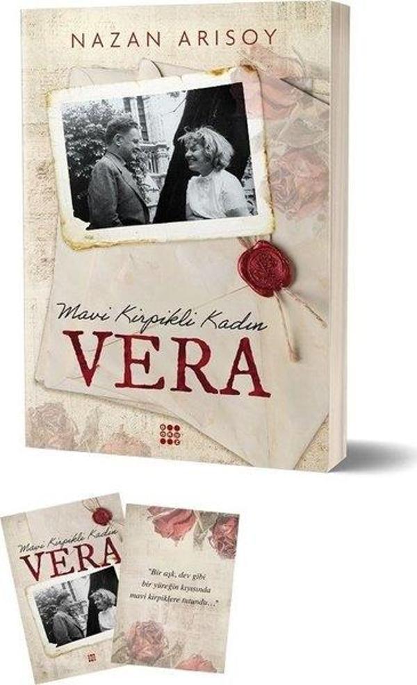 Mavi Kirpikli Kadın: Vera - Yan Kağıt ve Ayraç Hediyeli - Dokuz Yayınları - Image 1