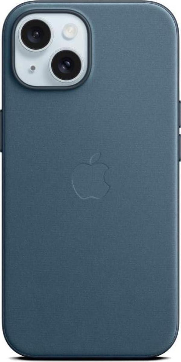 iPhone 15 MagSafe Özellikli Mikro Dokuma Pasifik Mavisi Kılıf MT3G3ZM/A - Image 1